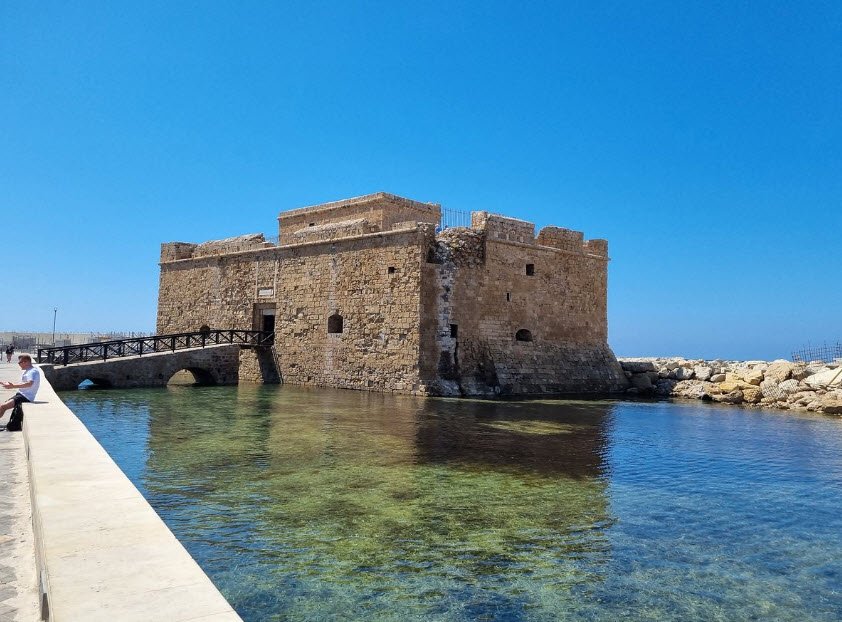 Paphos Castle, Paphos, Paphos District, Cyprus